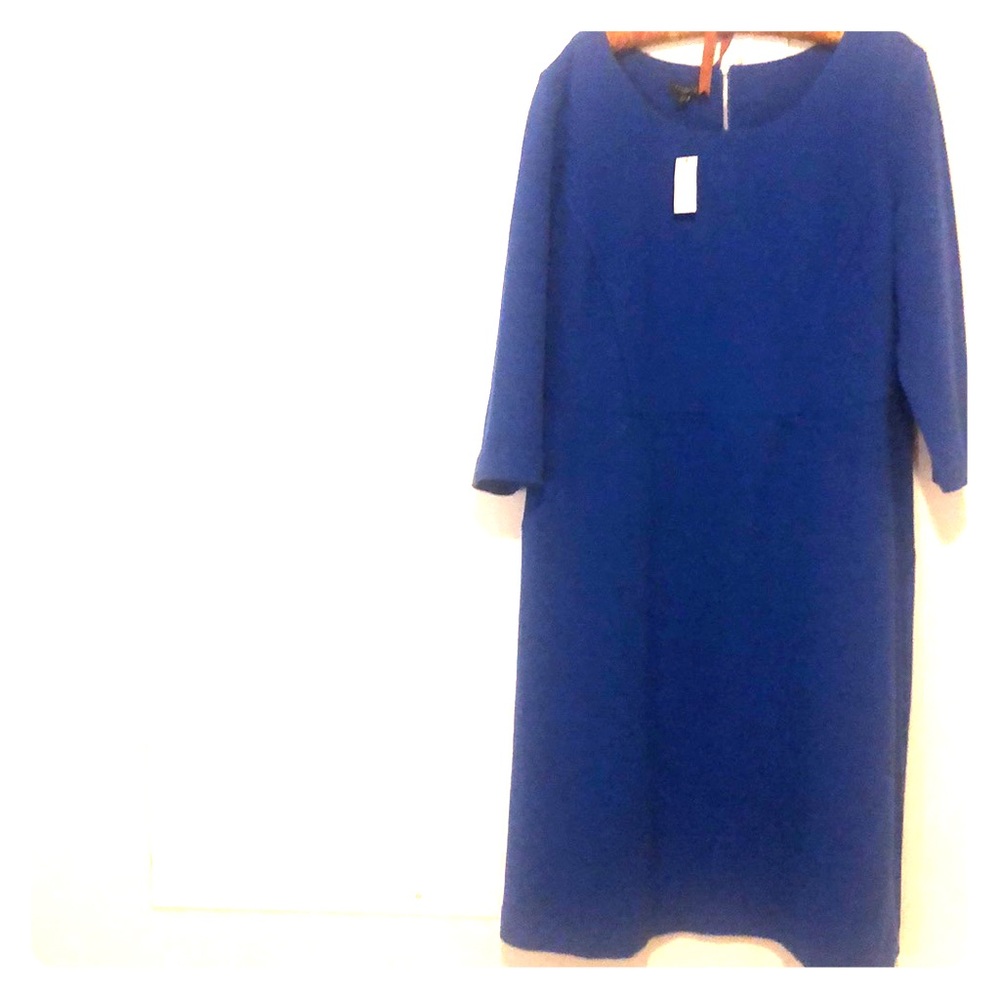 Beautiful Blue Talbots Dress Modern Design